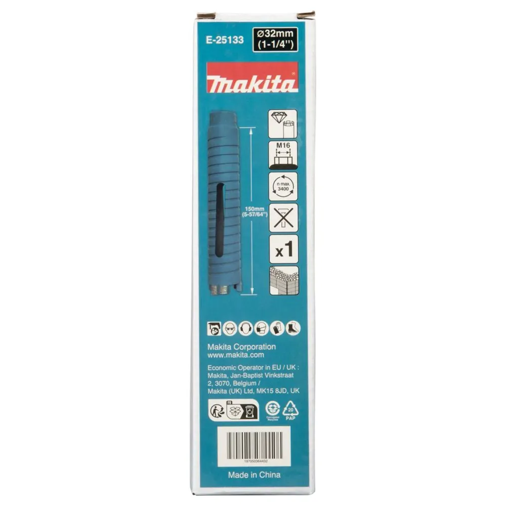 Makita E-25133 32mm M16 Dry Diamond Crown