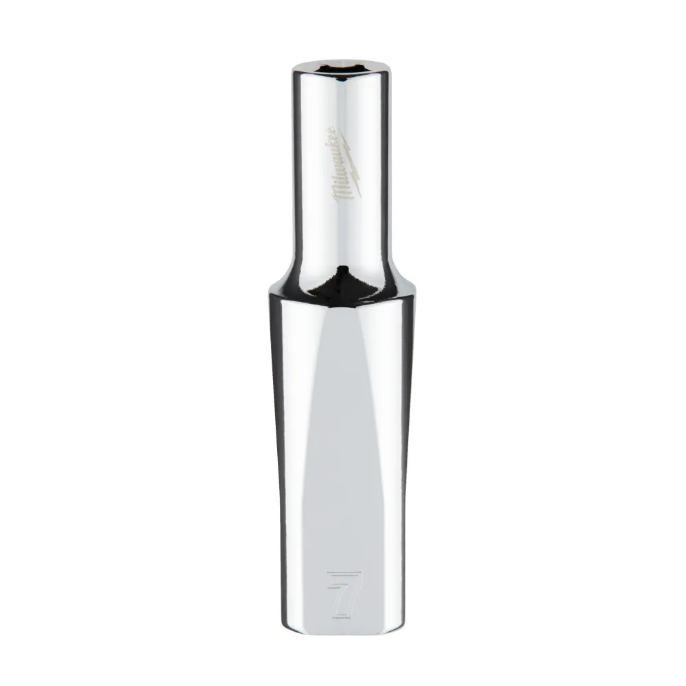 Nasadka chromowana 3/8" 7mm długa | 4932478351