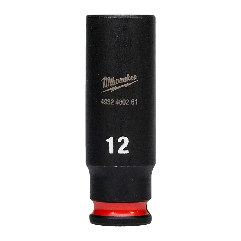 Nasadka udarowa SHOCKWAVE IMPACT DUTY długa shw 1/4" 12 mm | 4932480261
