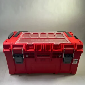 Qbrick System PRIME Toolbox 250 Expert RED ULTRA HD Custom z organizerem z możliwością sztaplowania 535 x 327 x 277 mm 26...