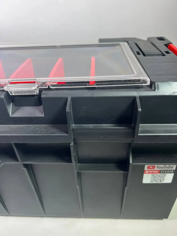 Qbrick System PRO 700 Expert sztaplowalny 650 x 270 x 272 mm 29l IP54 z 11 przegrodami