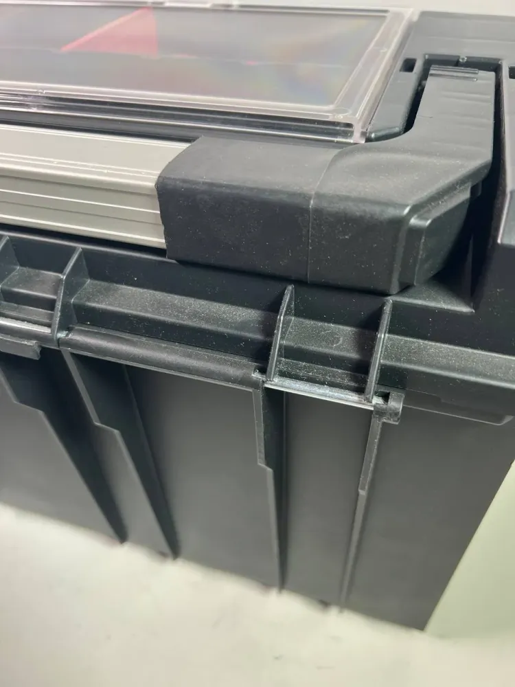 Qbrick System PRO 700 Expert sztaplowalny 650 x 270 x 272 mm 29l IP54 z 11 przegrodami