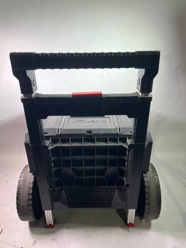 Qbrick System PRO Cart 2.0 Plus Drawer 2 mobilna skrzynia na kółkach 520 x 415 x 660 mm 9,5 l 12 l zdejmowany podwójny uch...