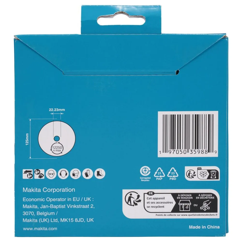 Tarcza diamentowa Makita D-80226 125 mm