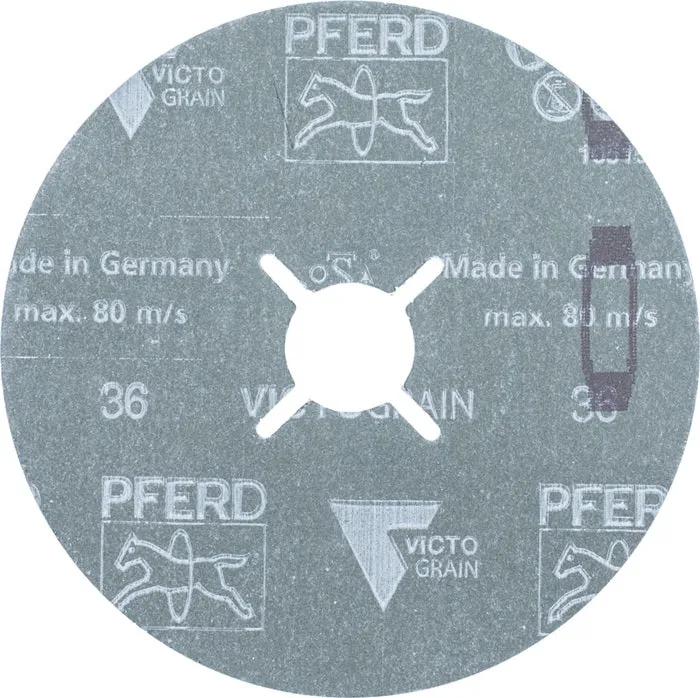 Tarcza fibrowa PFERD FS VICTOGRAIN 36 ( 8000647177 ) Ø 125 mm ziarnistość 60