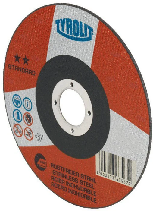 Tarcza tnąca Tyrolit STANDARD ( 8000757578 ) D125x1mm otwór prosty 22,23 mm