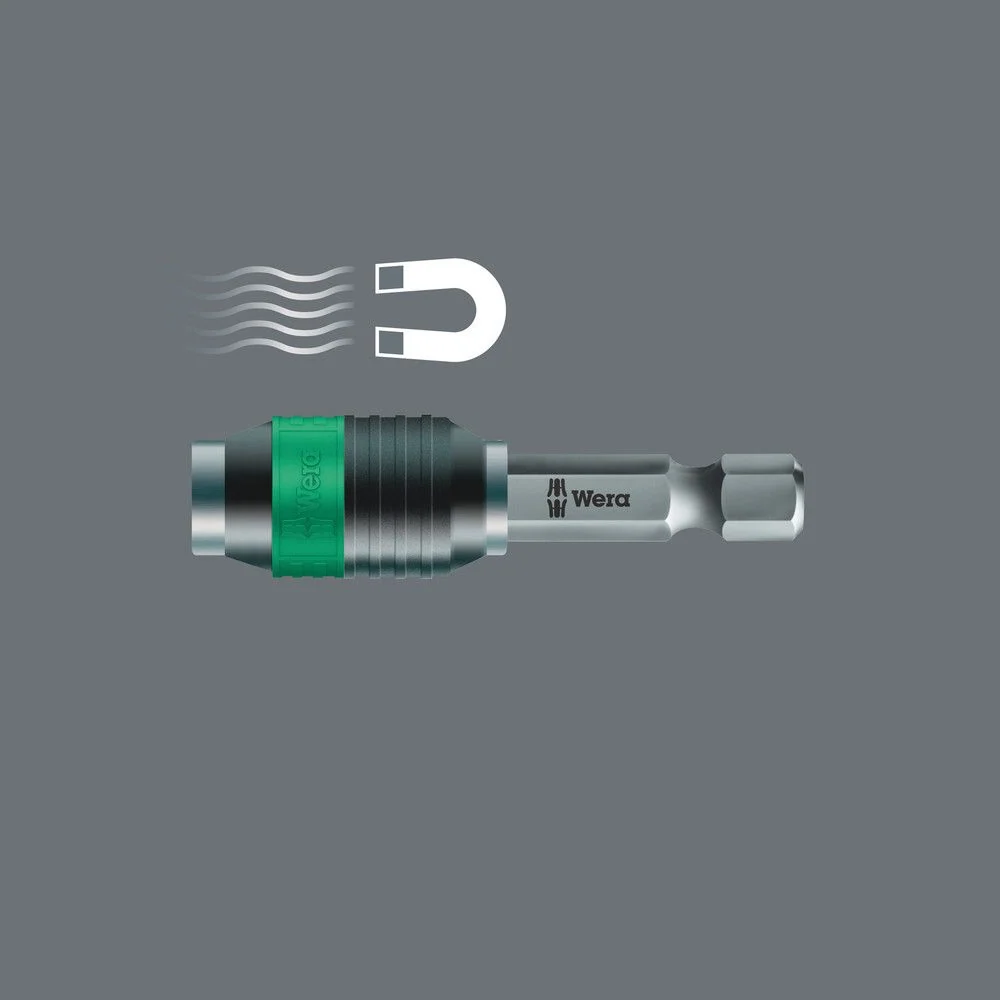 Uchwyt do bitów WERA 889/4/1 K Rapidaptor 1/4 ″ F 6.3 1/4 ″ C 6.3 + E 6.3 ( 4000829607 )