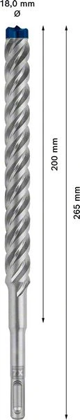 Wiertarka udarowa BOSCH Expert SDS-7X Ø 18,0 mm długość robocza 200 mm długość 265 mm ( 4000909487 )