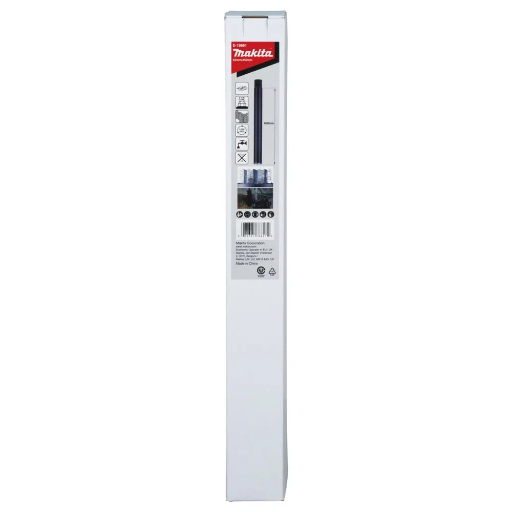 Wiertło diamentowe Makita E-19881 52x450mm na mokro 1-1/4"UNC