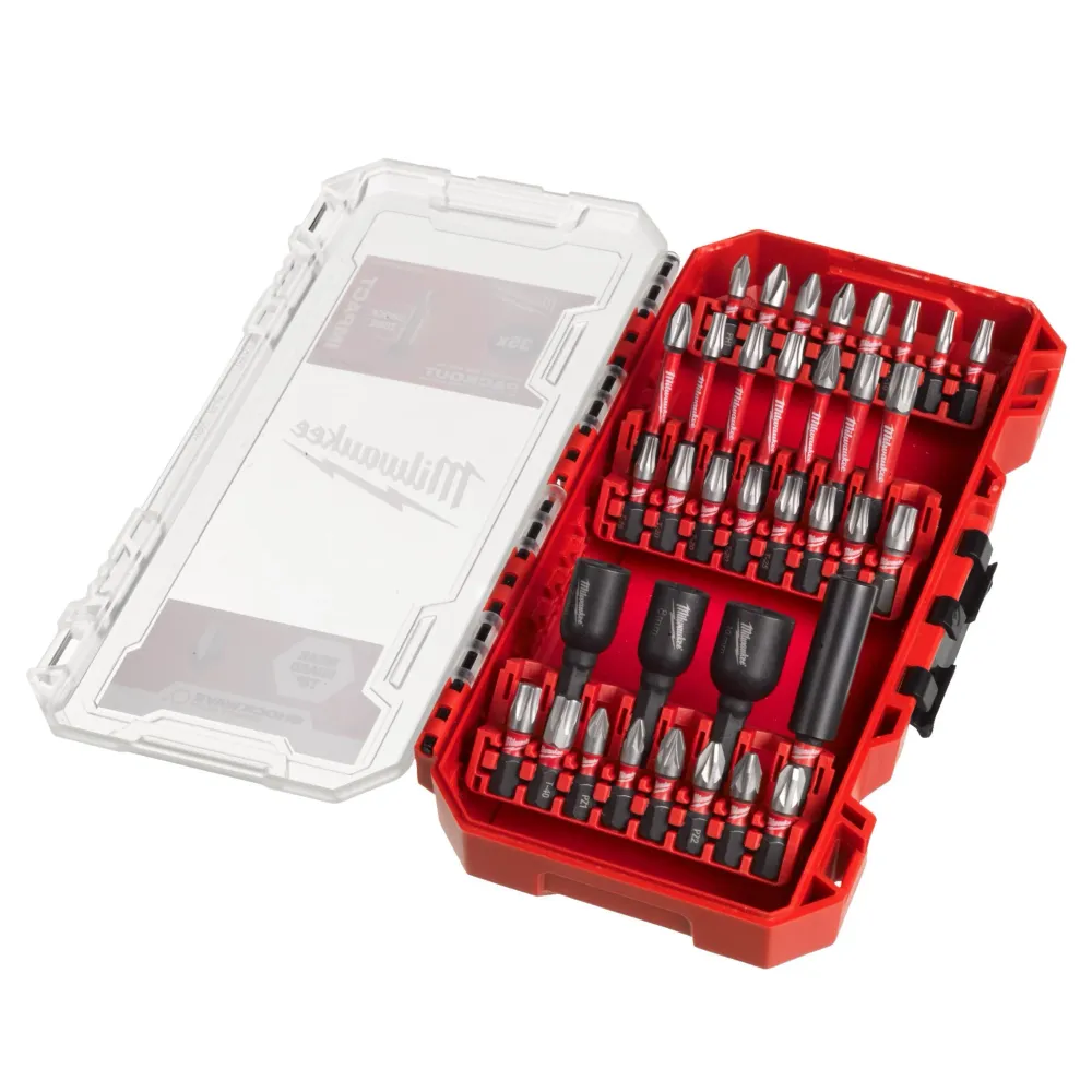 zestaw bitów udarowych 35szt. SHOCKWAVE HEAVY DUTY | 4932492003