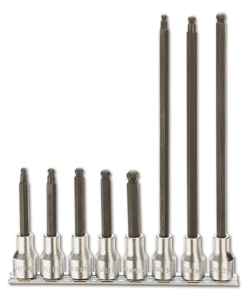 Zestaw nasadek 1/2" z końcówką trzpieniową kulistą 8sz | 920BP/SB8