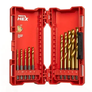 Zestaw wierteł do met. SWave HSS-G Tin 10szt. | 4932493865