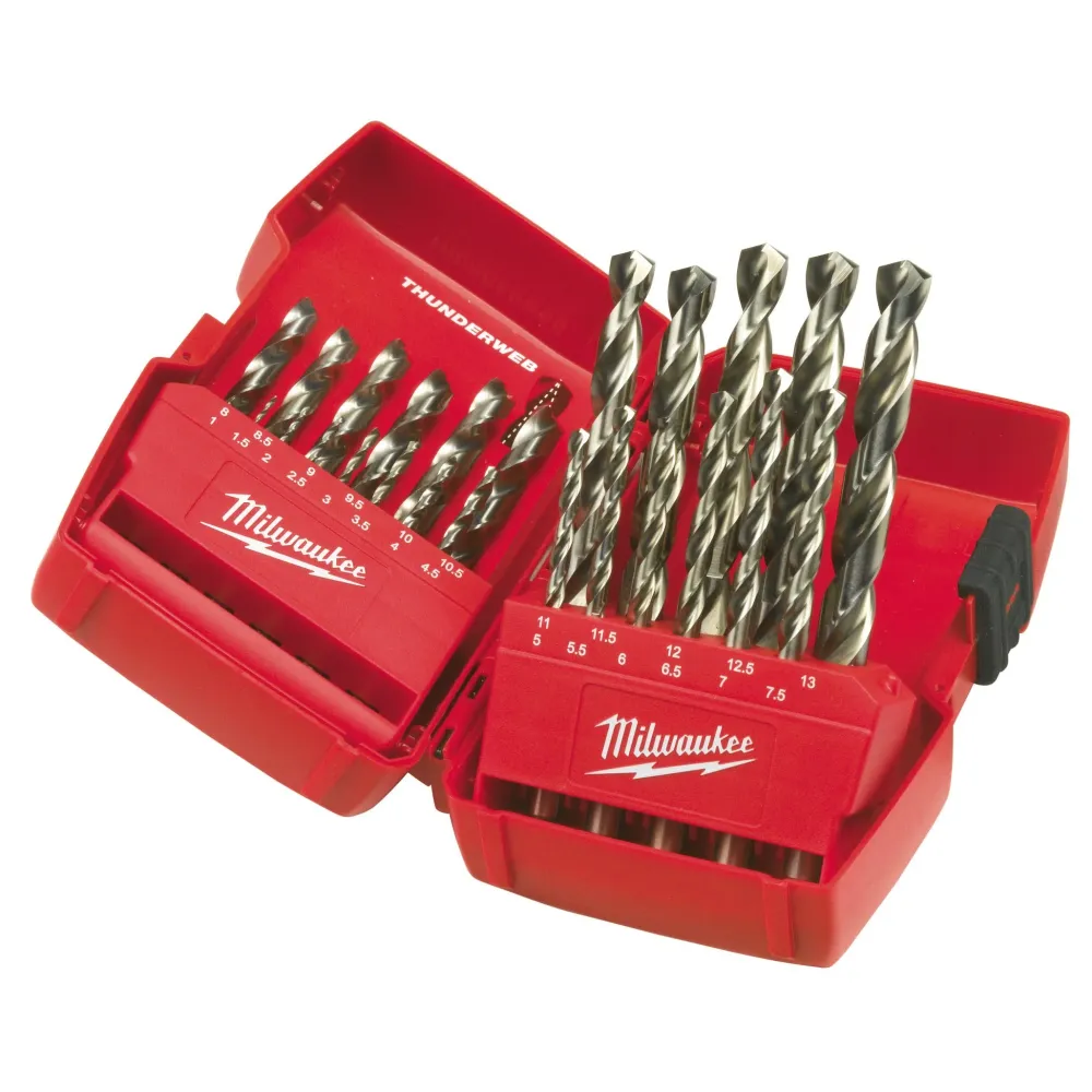 Zestaw wierteł THUNDERWEB do metalu /1-13mm/ 25szt. | 4932352376