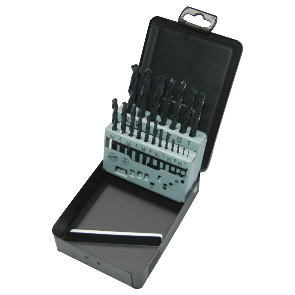 Zestaw wierteł walcowych do metalu HSS-R / 1-10 mm / 19szt. | 4932352468