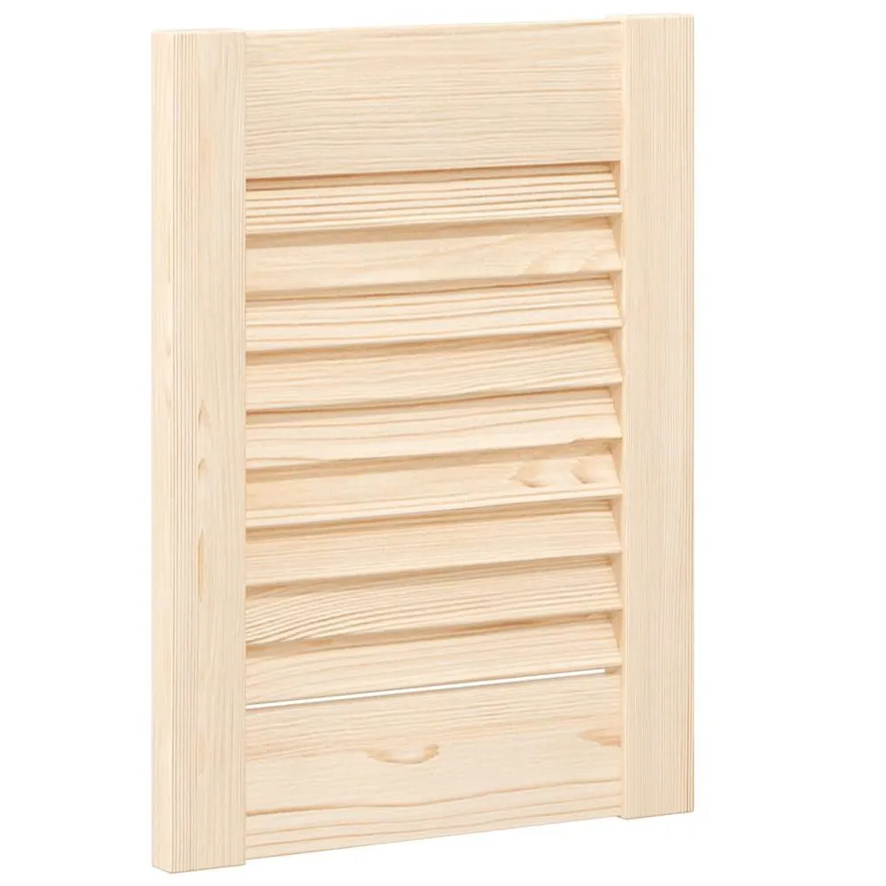 Drzwi szafkowe z żaluzją 39,5x29,5 cm lite drewno sosnowe