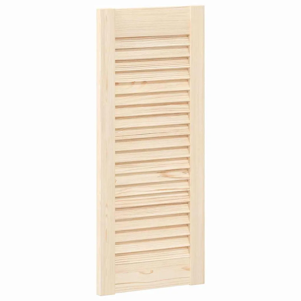 Drzwi szafkowe z żaluzją 69x29,5 cm lite drewno sosnowe
