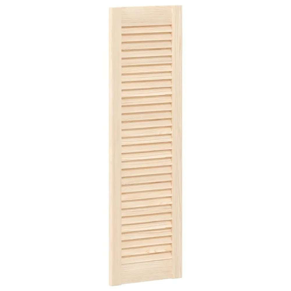 Drzwi szafkowe z żaluzją 99x29,5 cm lite drewno sosnowe