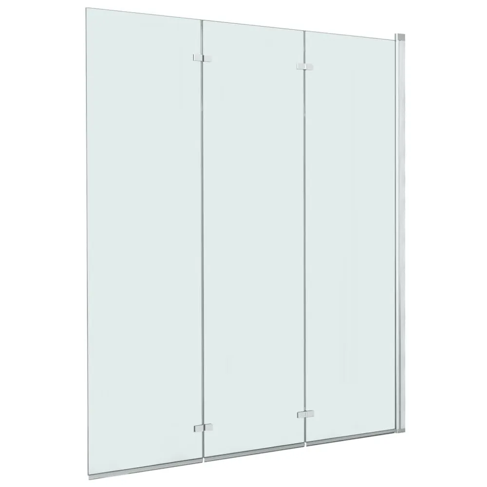 Składana kabina prysznicowa, 3 panele, ESG, 130 x 138 cm