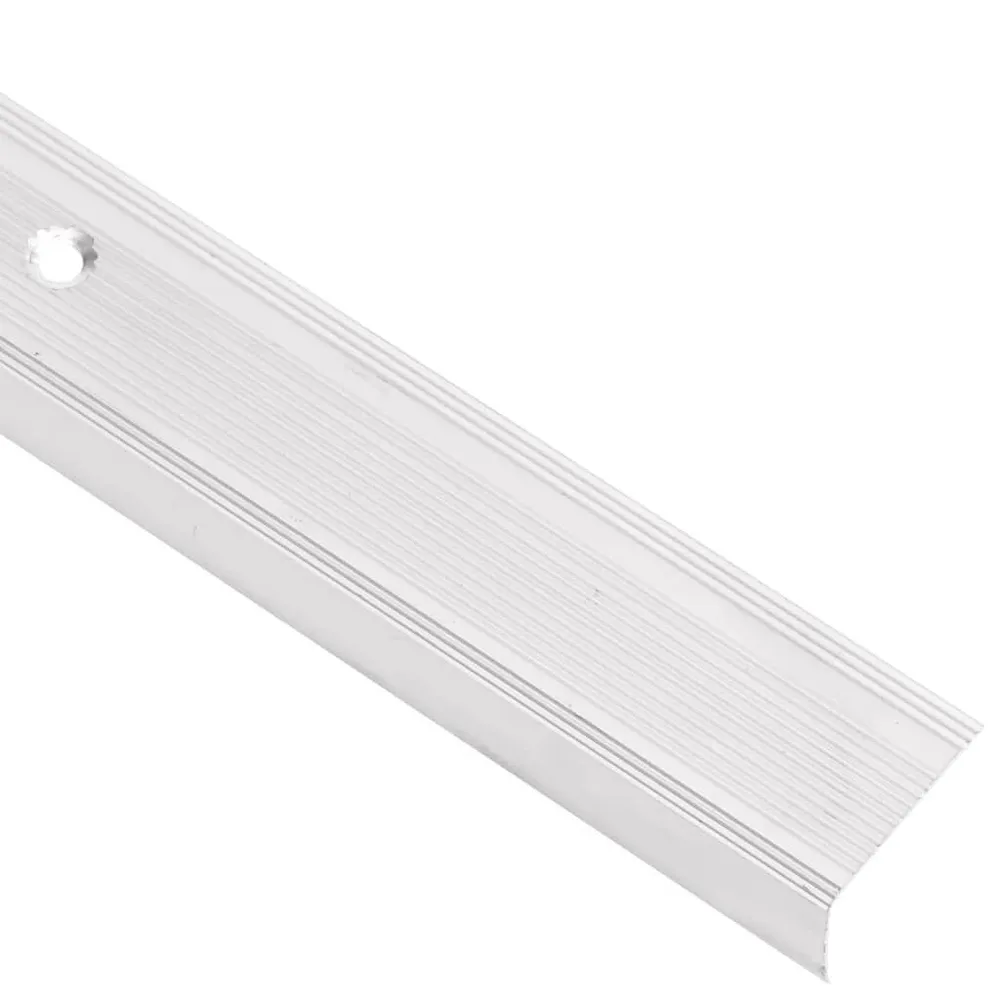 Listwy schodowe w kształcie litery L 30 szt. Aluminium 67 cm