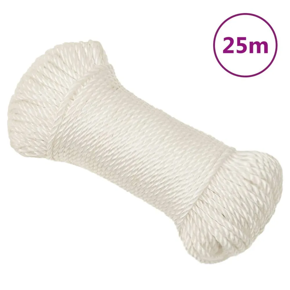 Linka robocza, biał, 3 mm, 25 m, polipropylen