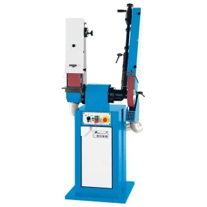 Aceti Szlifierka taśmowa podwójna 120x1500mm 1,9kW 400V niebieska