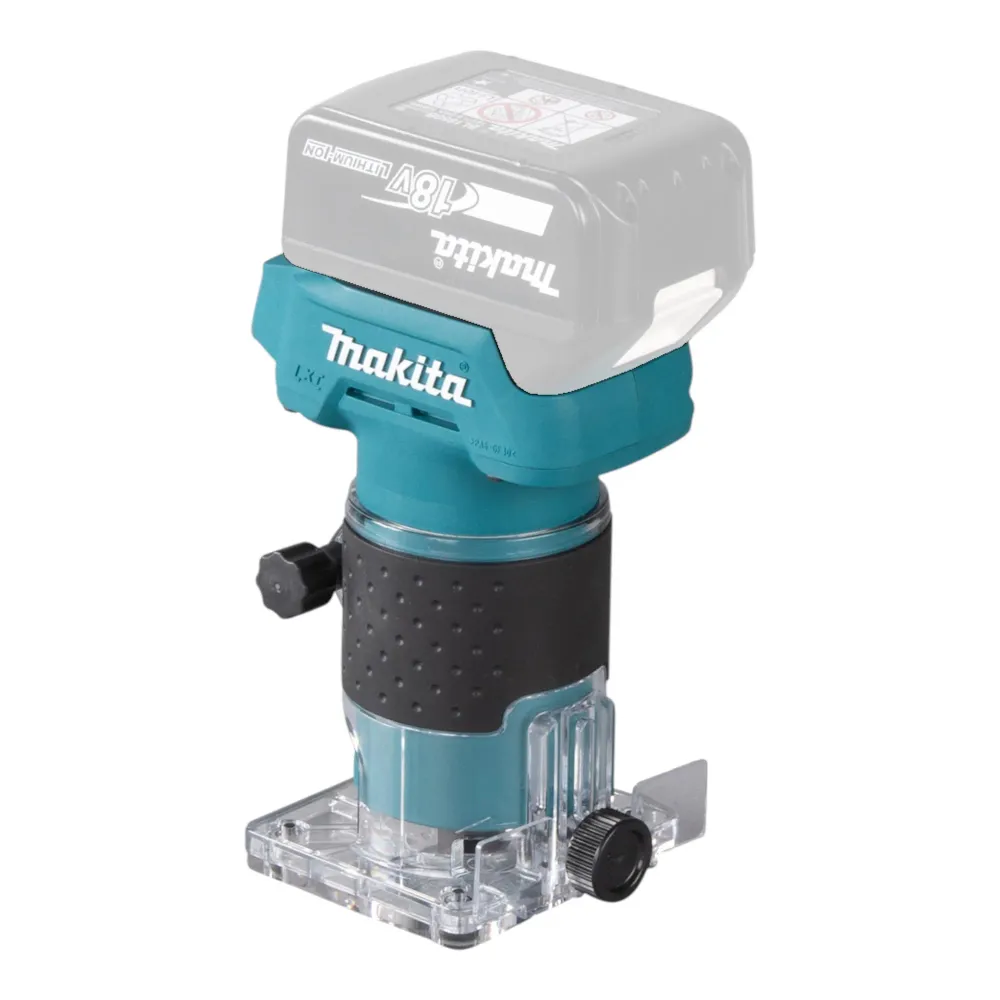 Akumulatorowa frezarka górnowrzecionowa Makita DRT 52 RA1 18 V 6 mm bezszczotkowa + 1x akumulator 2,0 Ah + ładowarka