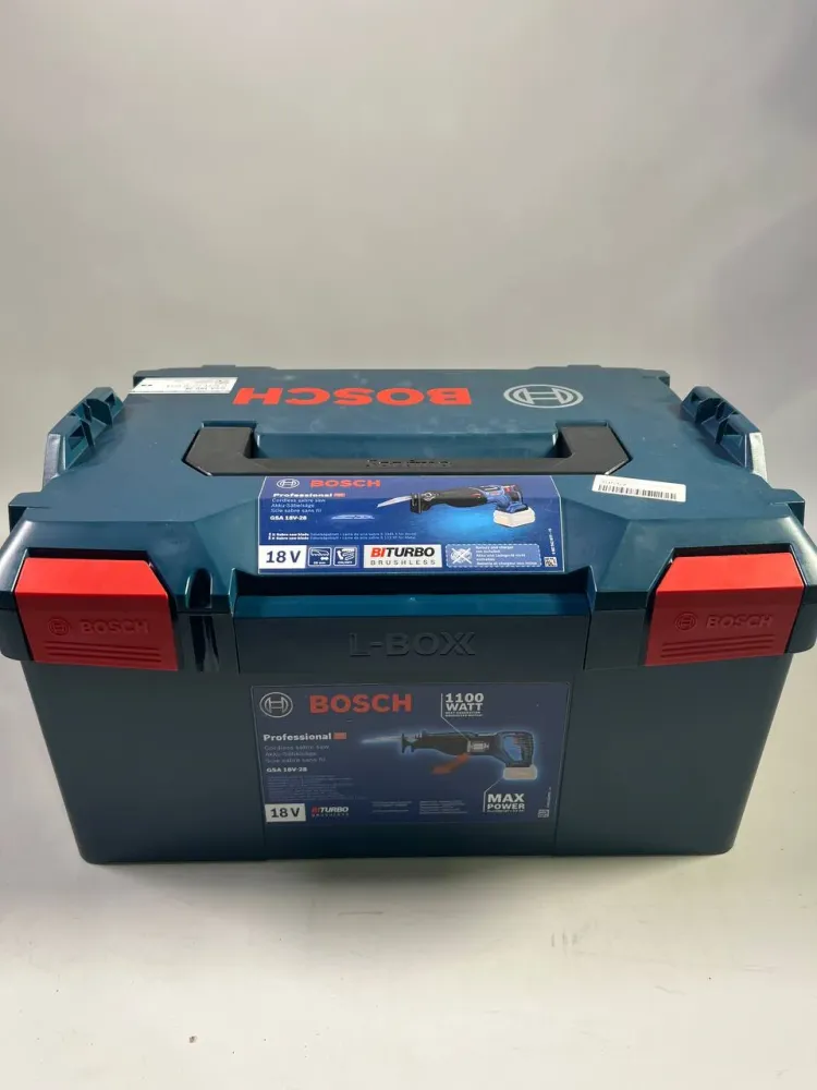 Akumulatorowa pilarka szablasta Bosch GSA 18V-28 18 V ( 06016C0001 ) BITURBO Brushless + L-Boxx - bez akumulatora, bez ład...