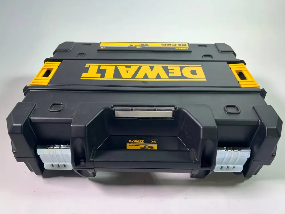 Akumulatorowa pilarka szablasta DeWalt DCS 369 NT 18 V + TSTAK - bez akumulatora, bez ładowarki