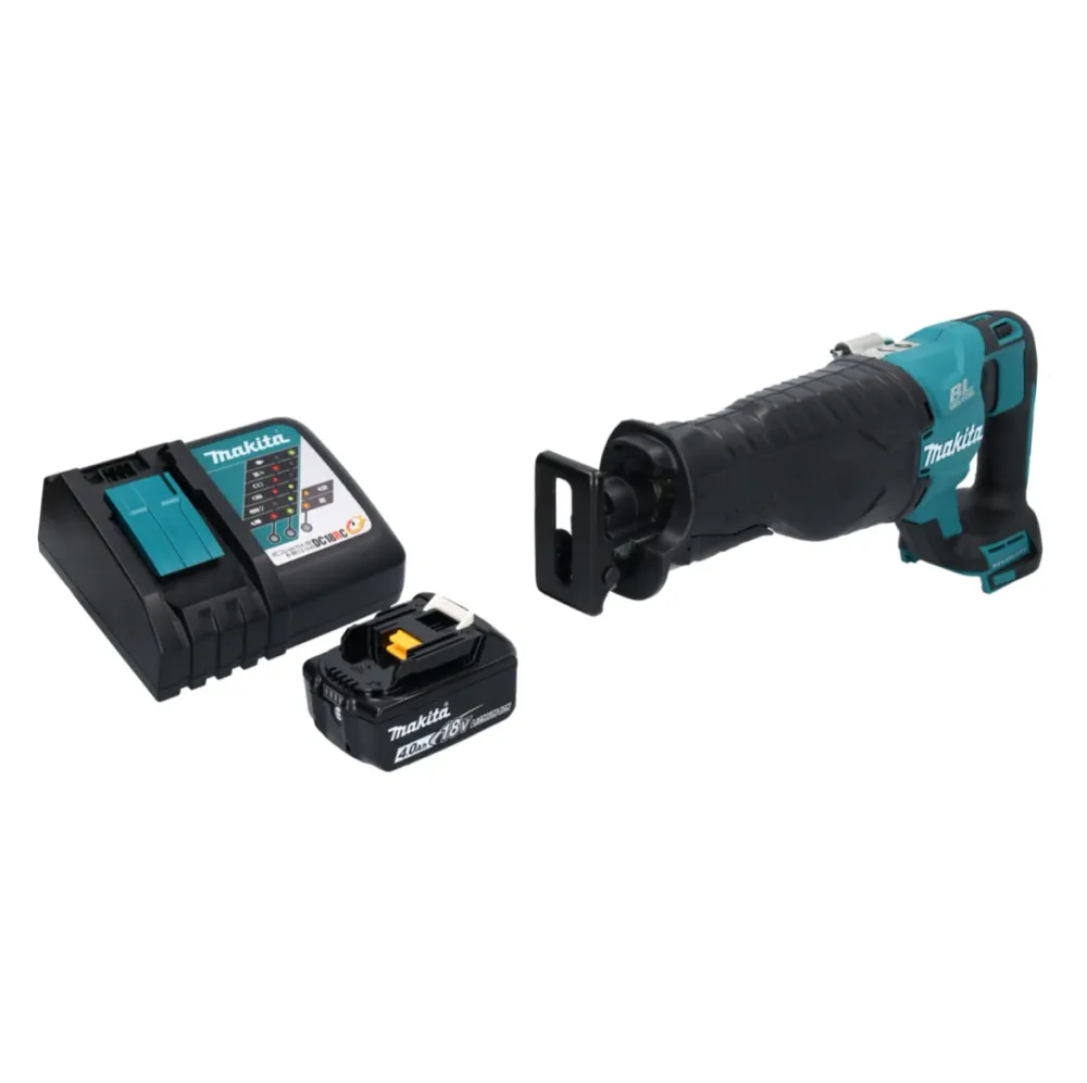 Akumulatorowa pilarka szablasta Makita DJR 187 RM1 18 V bezszczotkowa + 1x akumulator 4,0 Ah + ładowarka