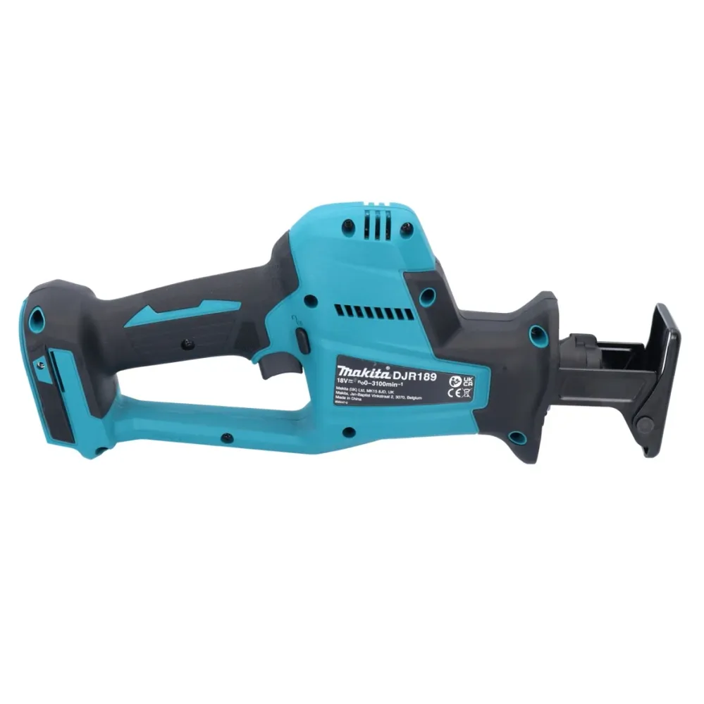 Akumulatorowa pilarka szablasta Makita DJR 189 RM1 18 V bezszczotkowa + 1x akumulator 4,0 Ah + ładowarka