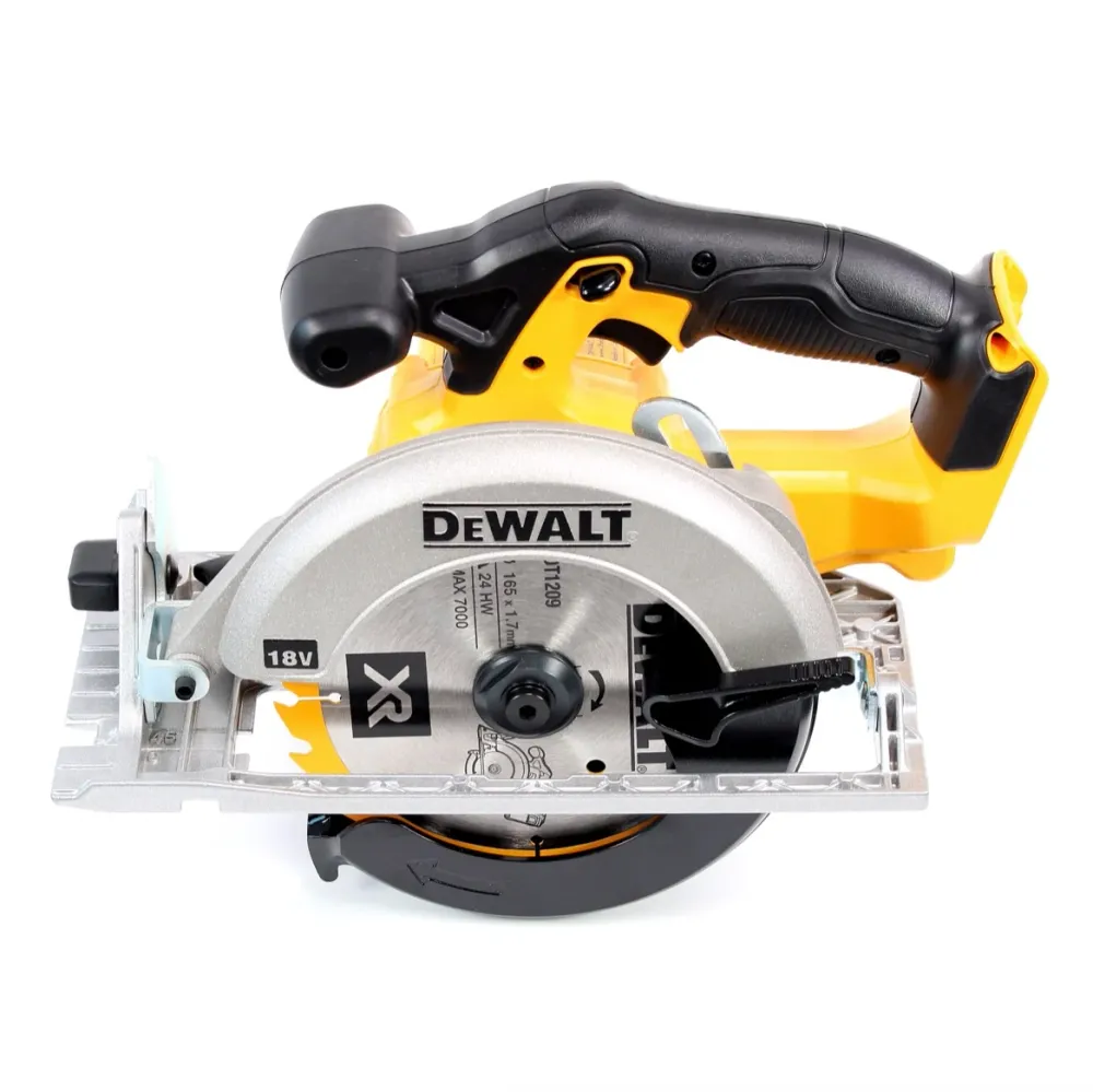 Akumulatorowa pilarka tarczowa DeWalt DCS 391 M2 18V 165 mm + 2x akumulator 4.0Ah + ładowarka + tarcza pilarska + TSTAK