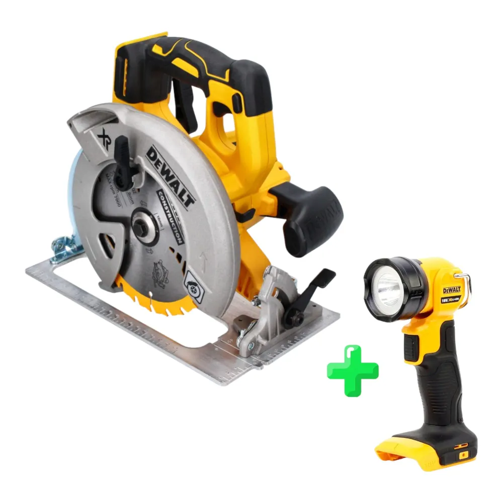 Akumulatorowa pilarka tarczowa DeWalt DCS 570 N 18 V 184 mm bezszczotkowa Solo - bez akumulatora, bez ładowarki