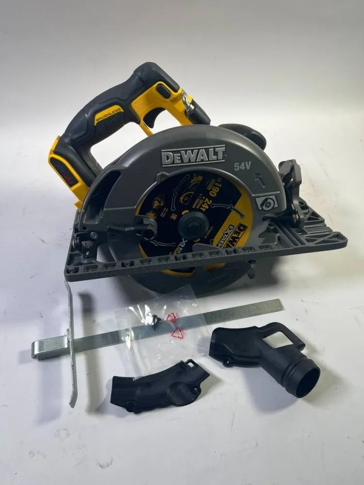 Akumulatorowa pilarka tarczowa DeWalt DCS 579 NT 54 V FlexVolt 190 mm bezszczotkowa + TSTAK - bez akumulatora, bez ładowarki
