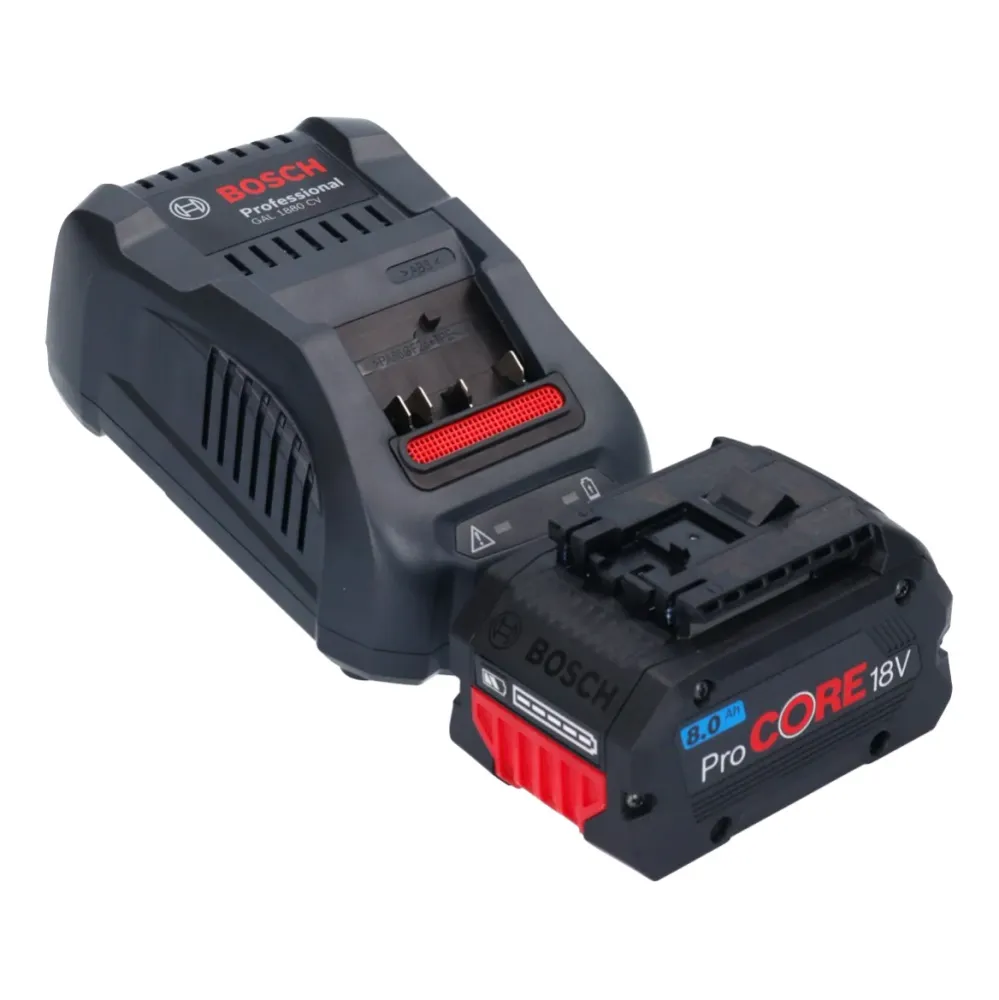 Akumulatorowa szlifierka kątowa Bosch GWS 18V-7 Professional 18 V 125 mm bezszczotkowa + 1x akumulator ProCORE 8,0 Ah + ła...