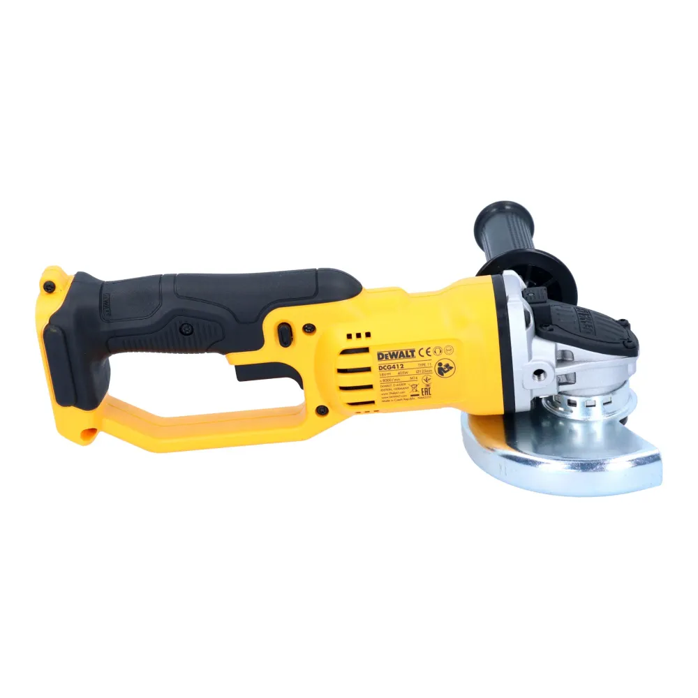Akumulatorowa szlifierka kątowa DeWalt DCG 412 H1 18 V 125 mm + 1x akumulator Powerstack 5,0 Ah + ładowarka