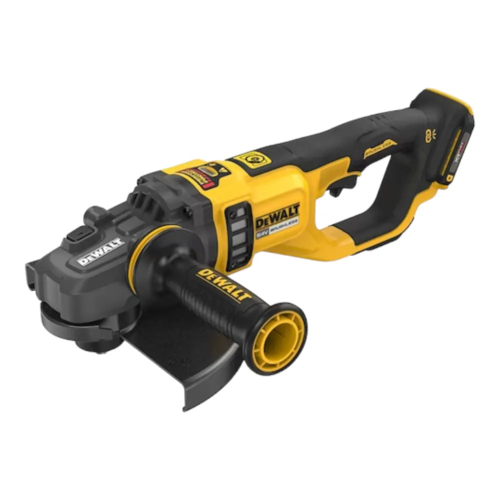 Akumulatorowa szlifierka kątowa DeWalt DCG 460 Y1 54 V 230 mm + 1x akumulator 12,0 Ah + ładowarka
