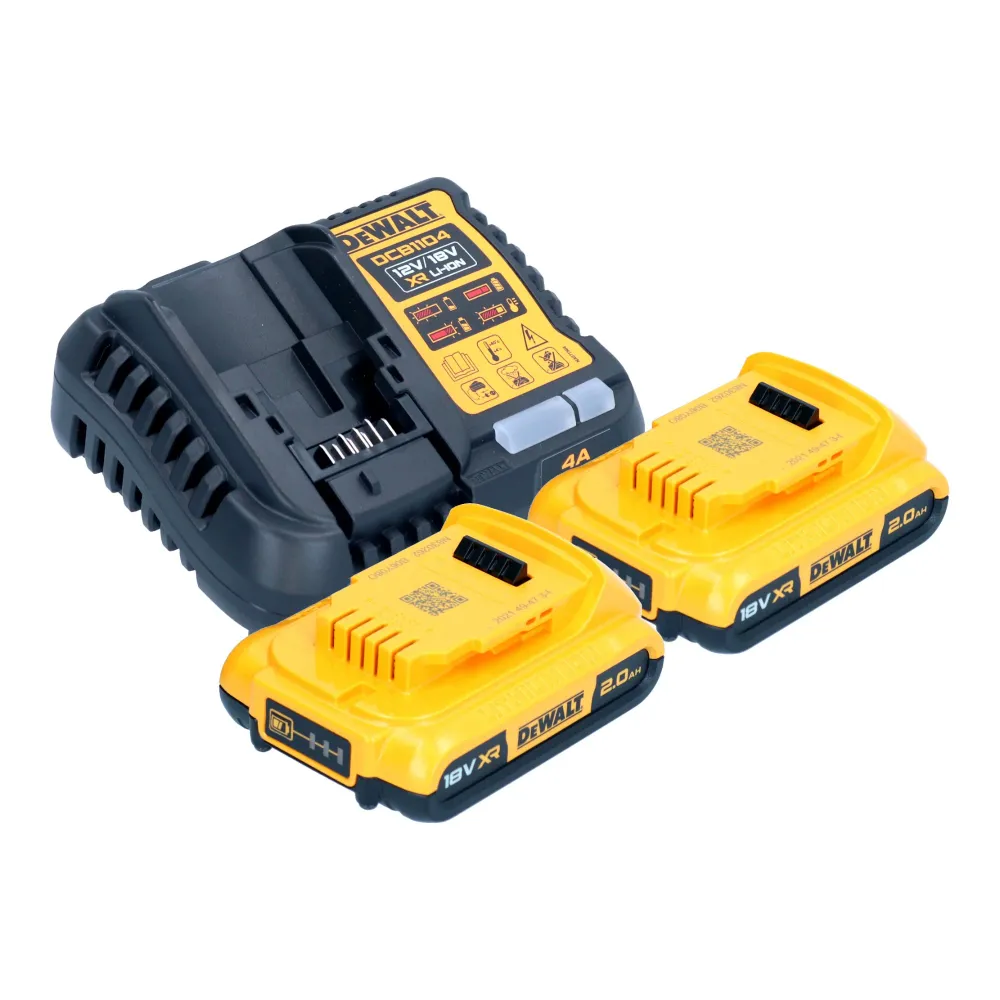 Akumulatorowa wiertarko-wkrętarka udarowa DeWalt DCD 999 D2 18 V 95 Nm bezszczotkowa + 2x akumulator 2,0 Ah + ładowarka