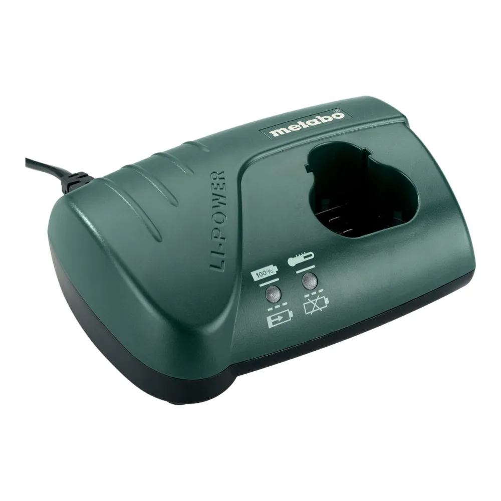 Akumulatorowa wiertarko-wkrętarka udarowa Metabo PowerMaxx SB Basic 12 V 34 Nm ( 600385500 ) + 2x akumulator 2,0 Ah + łado...