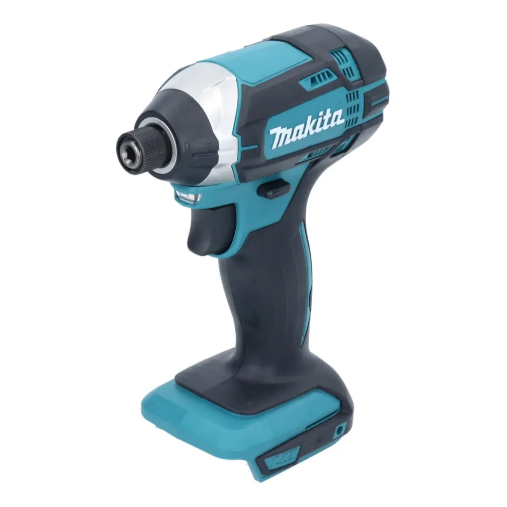Akumulatorowa wkrętarka udarowa Makita DTD 152 Z (18 V 165 Nm 1/4") z walizką + zestaw bitów i wierteł WellCut 101 szt.