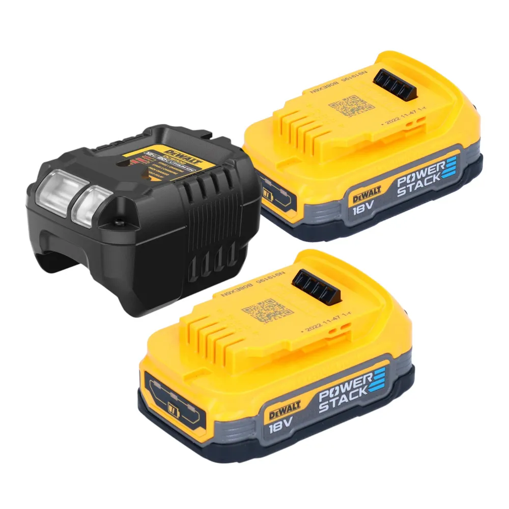 Akumulatorowy klucz udarowy DeWalt DCF 860 E2T 18 V 282 Nm 1/4" bezszczotkowy + 2x akumulator Powerstack 1,7 Ah + ładowark...