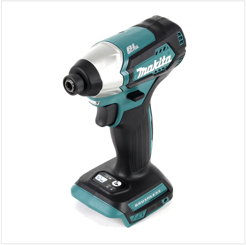 Akumulatorowy klucz udarowy Makita DTD 155 Z (18 V 140 Nm 1/4" bezszczotkowy) z walizką + zestaw bitów i wierteł WellCut 1...