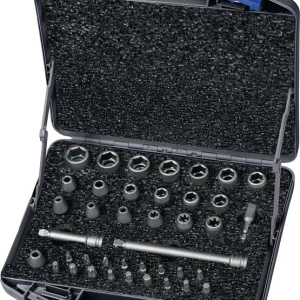ASW 710 KS 40 OL 40-częściowy zestaw kluczy nasadowych 3/8 ″ ( 4000820986 )