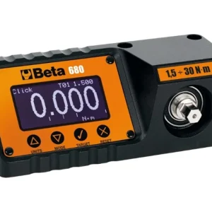 Beta cyfrowy miernik momentu obrotowego 680/30 kolorowy wyświetlacz LCD 1,5-30 Nm dwukierunkowy