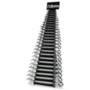 Beta Tools Zestaw 25 Kluczy Płasko-Oczkowych 6-32mm ze Stalowym Uchwytem 42NEW/SP25