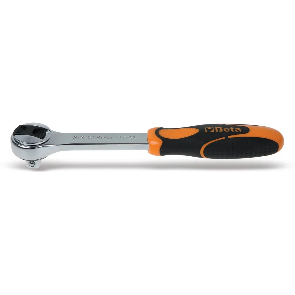 Grzechotka odwracalna 200mm do nasadek 3/8" z 72 zębami - Blister BETA UTENSILI