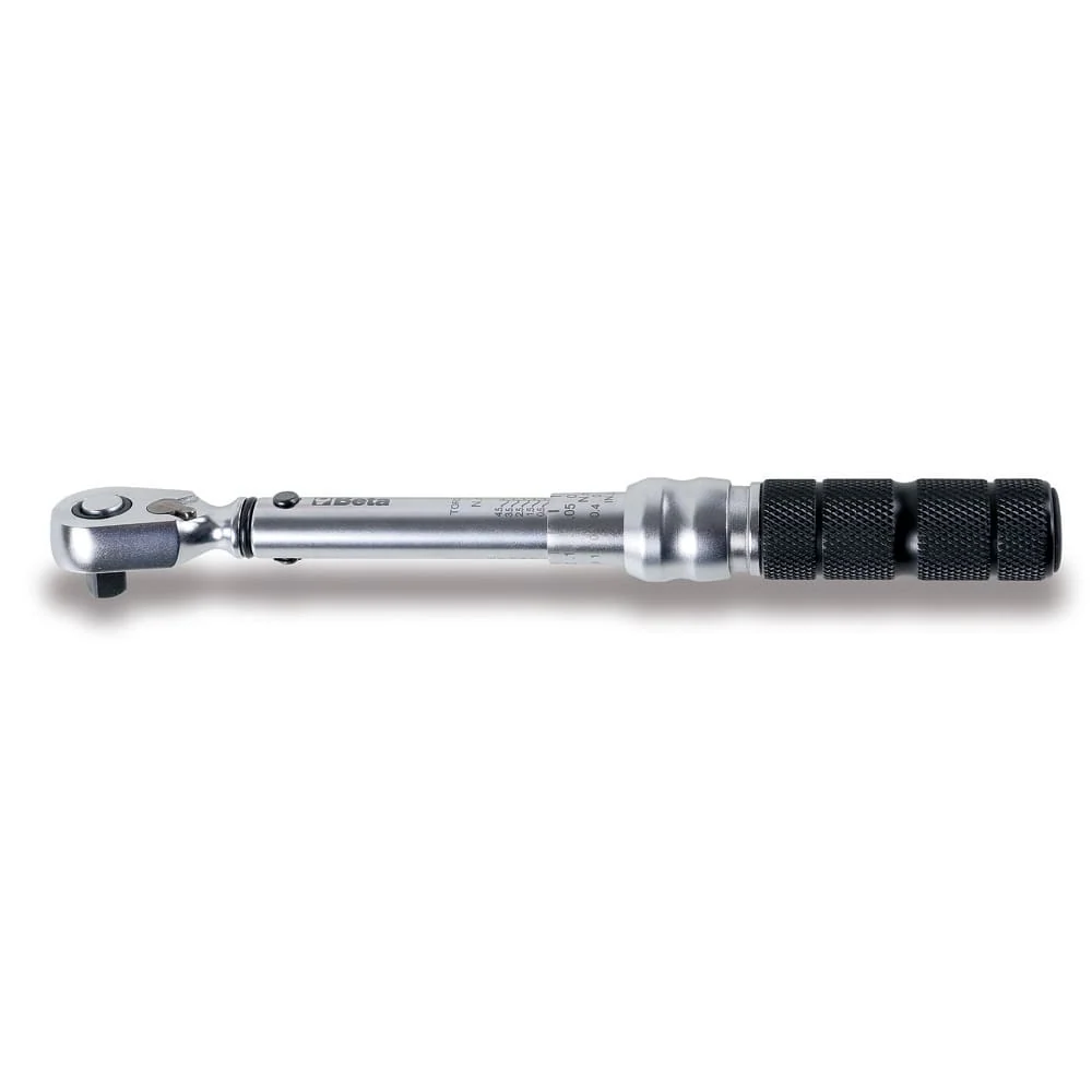 Klucz dynamometryczny z zapadką 190mm x 1/5Nm uchwyt 1/4" BETA UTENSILI