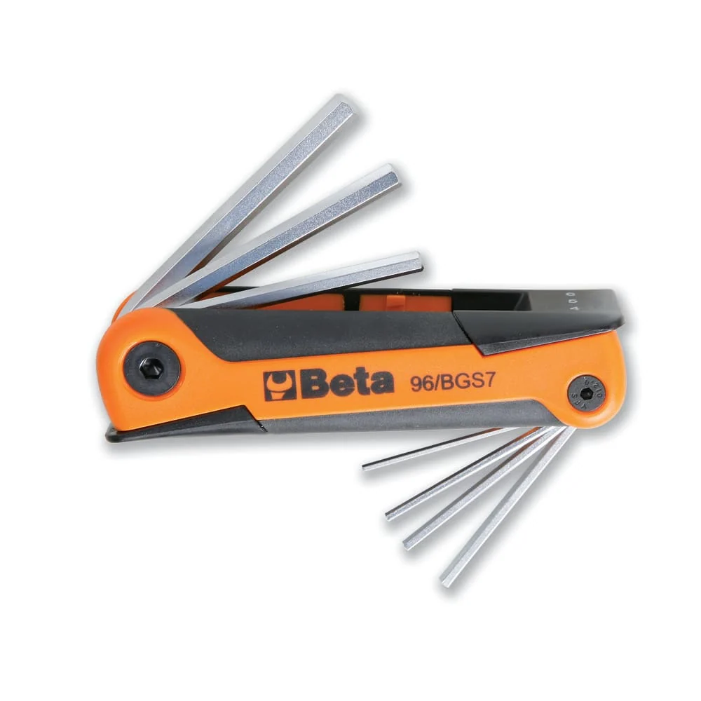Multitool Klucz Sześciokątny 7SZT od 1,5mm do 6mm Pomarańczowy BETA UTENSILI