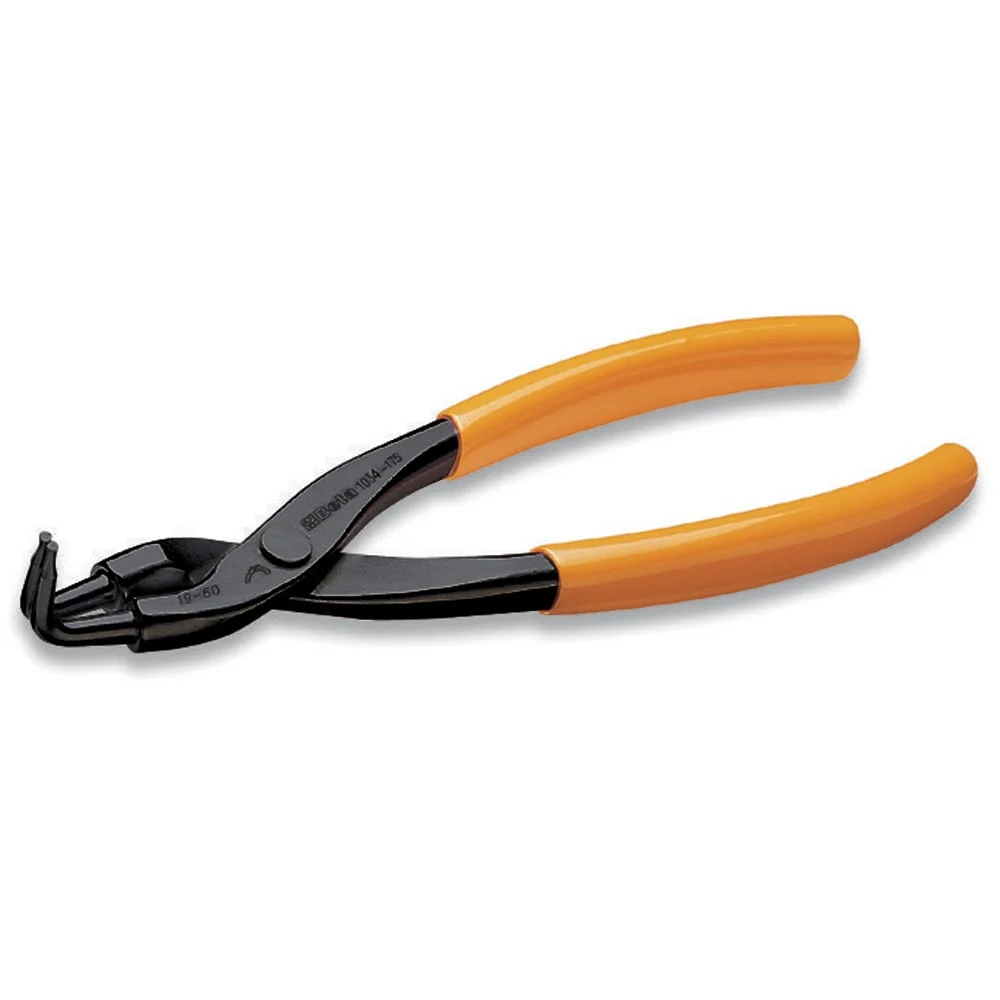 Szczypce SEEGER WEWNĘTRZNE 8/12mm z końcówkami zgiętymi pod kątem 90° (130x0,9mm) BETA UTENSILI