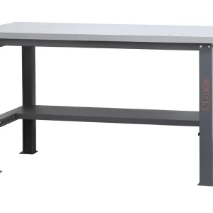 Beta Utensili stół warsztatowy C58BC-X 160 cm antracyt blat ze stali nierdzewnej 1000 kg