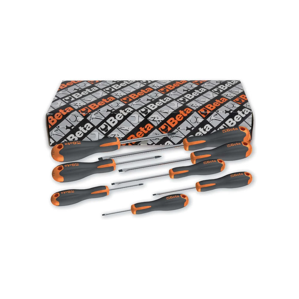 Zestaw śrubokrętów EVOX 10 szt. (0,4x2,5/0,5x3mm..) - OEM BETA UTENSILI